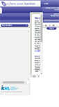 Mobile Screenshot of cijfersoverkanker.nl